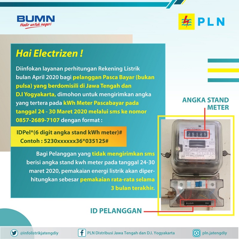 Flayer PLN / Istimewa